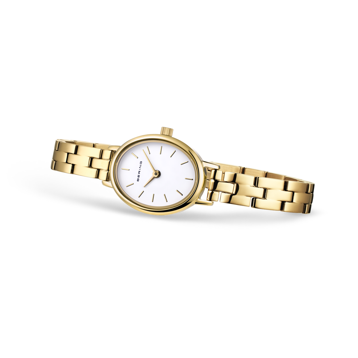 Petite Oval Link 24 mm Watch Gold