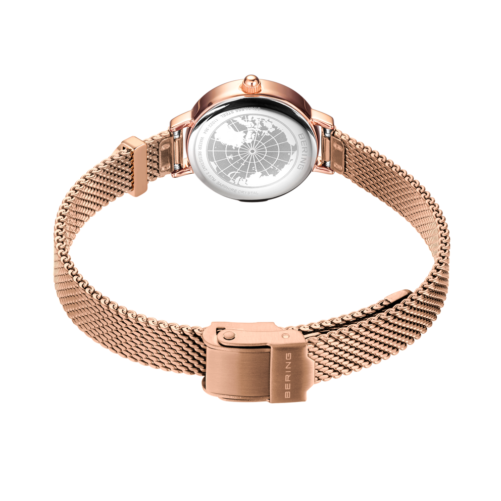 Petite Perlemor Mesh Ur Rosaguld