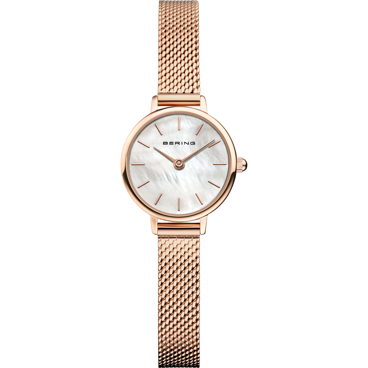 Petite Perlemor Mesh Ur Rosaguld
