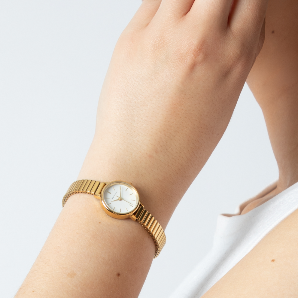 Petite Uhr Gold