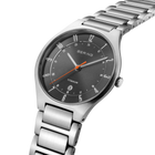 Ultra Slim Date Numerical Titanium Watch Grey