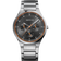 Orologio classico a maglie grigio e argento