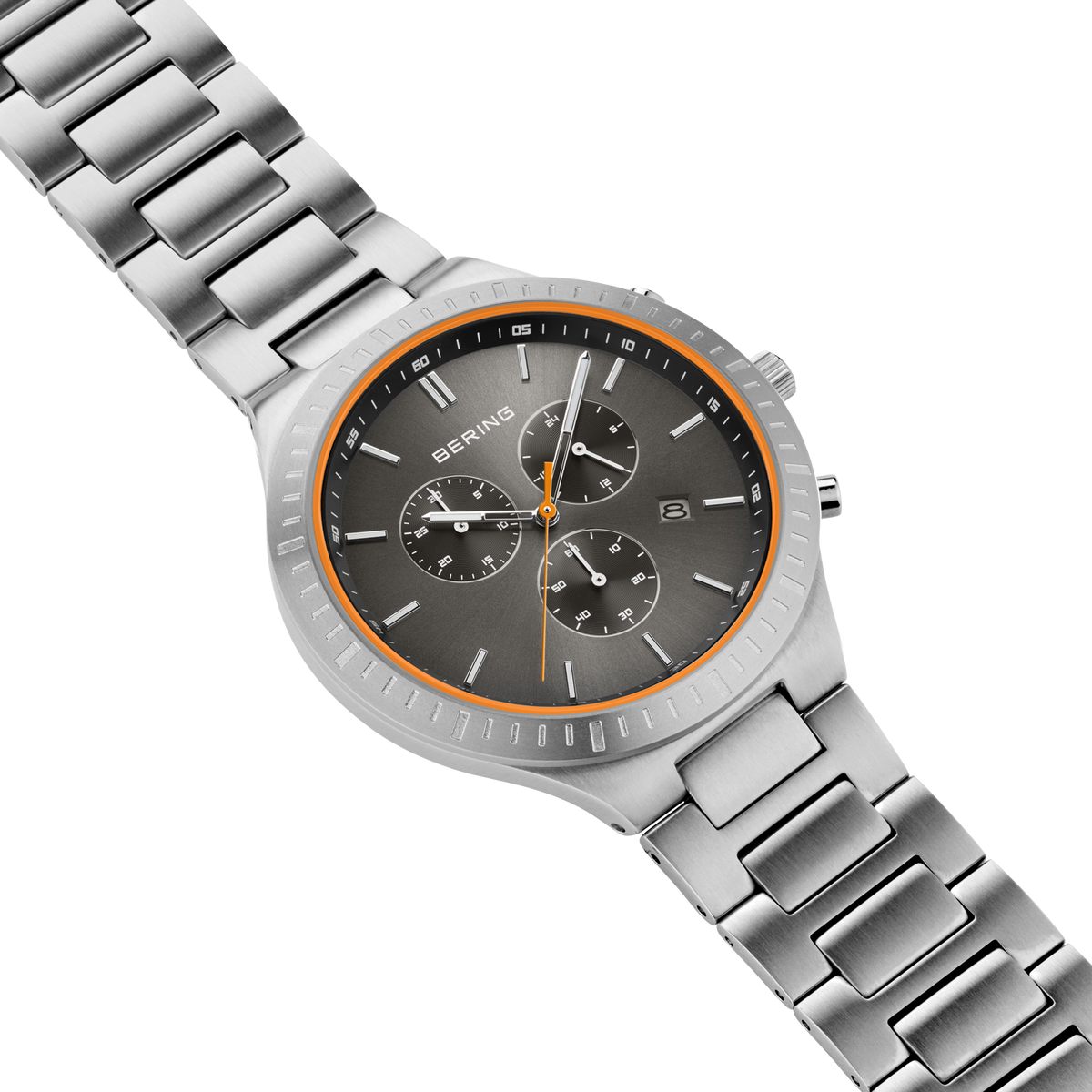 Kronograf Dato Sunray Titaniumur Sort