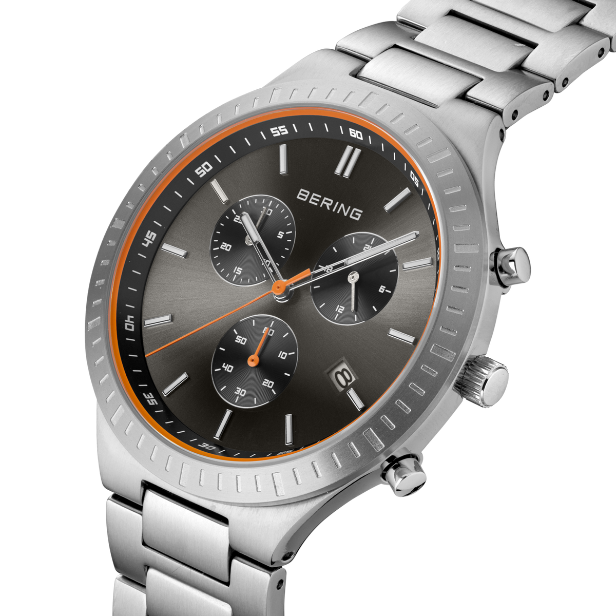 Kronograf Dato Sunray Titaniumur Sort
