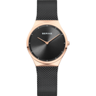 Montre minimaliste or rose