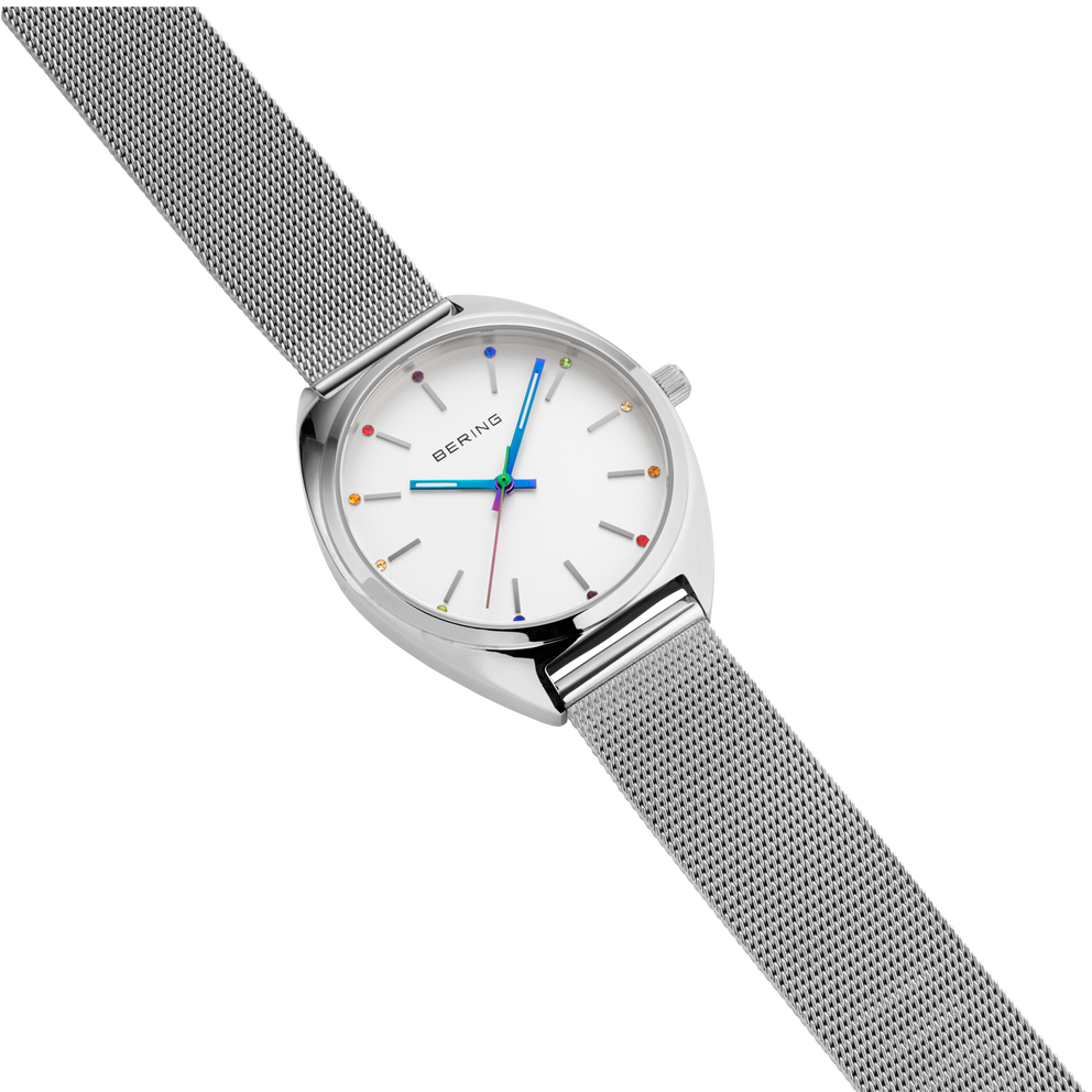 Freedom Mesh Ur 36 mm Sølv