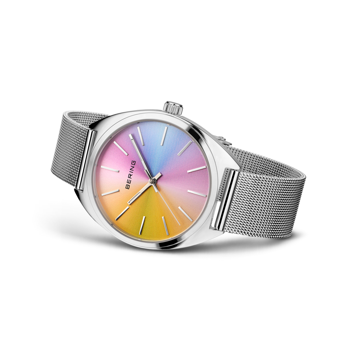 Freedom Mesh 36 mm Watch Multicolor Silver