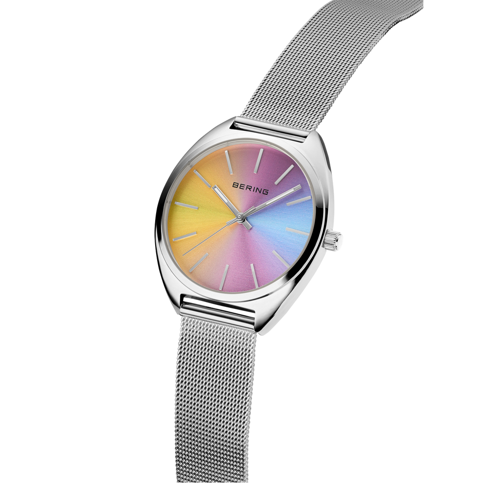Freedom Mesh 36 mm Watch Multicolor Silver