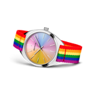 Freedom Mesh 36 mm Watch Multicolor Silver