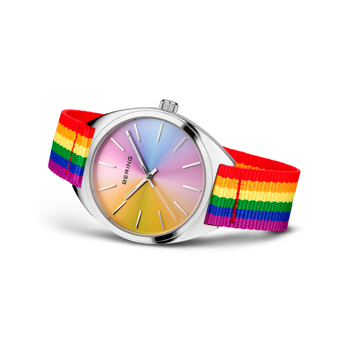Freedom Mesh 36 mm Watch Multicolor Silver