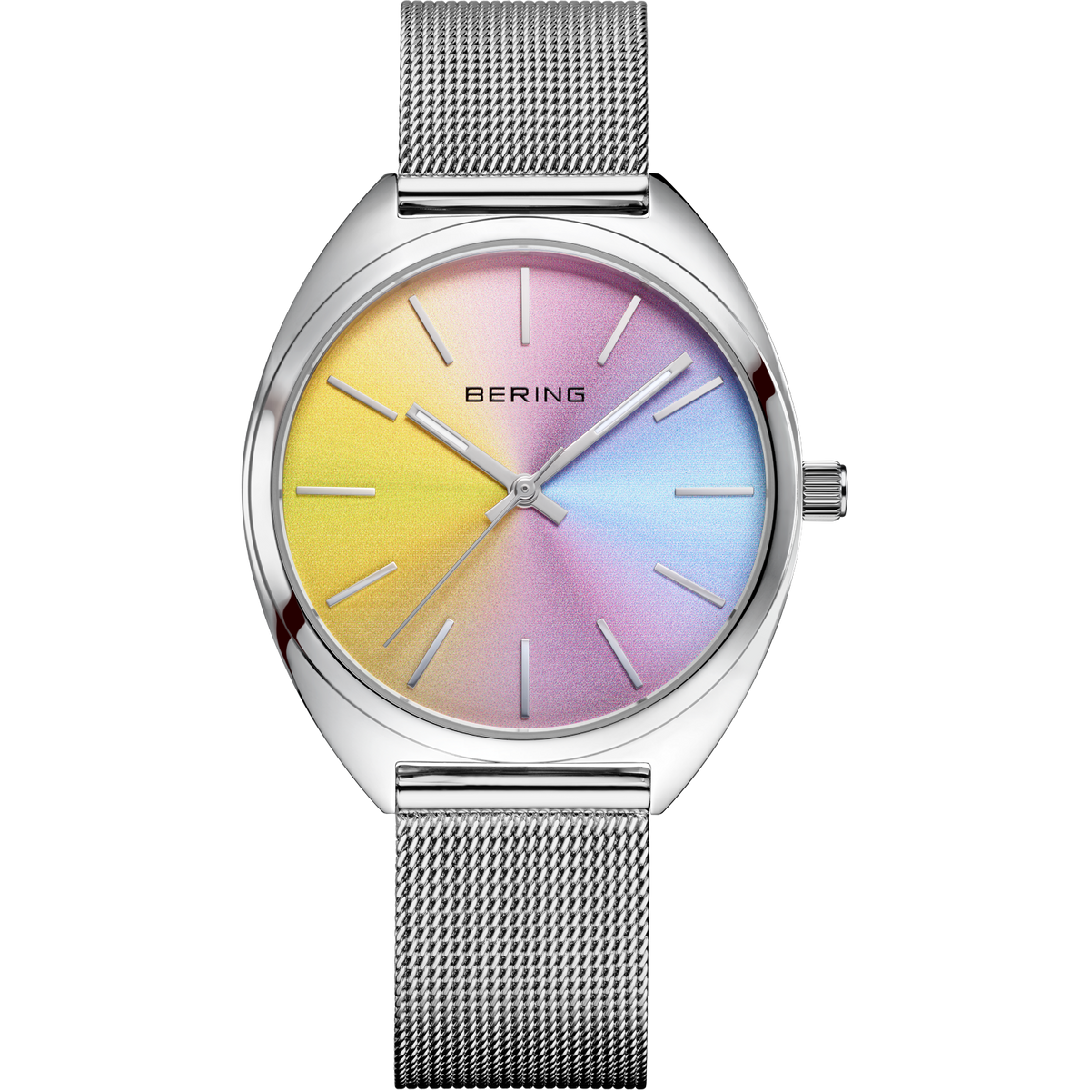 Freedom Mesh 36 mm Watch Multicolor Silver