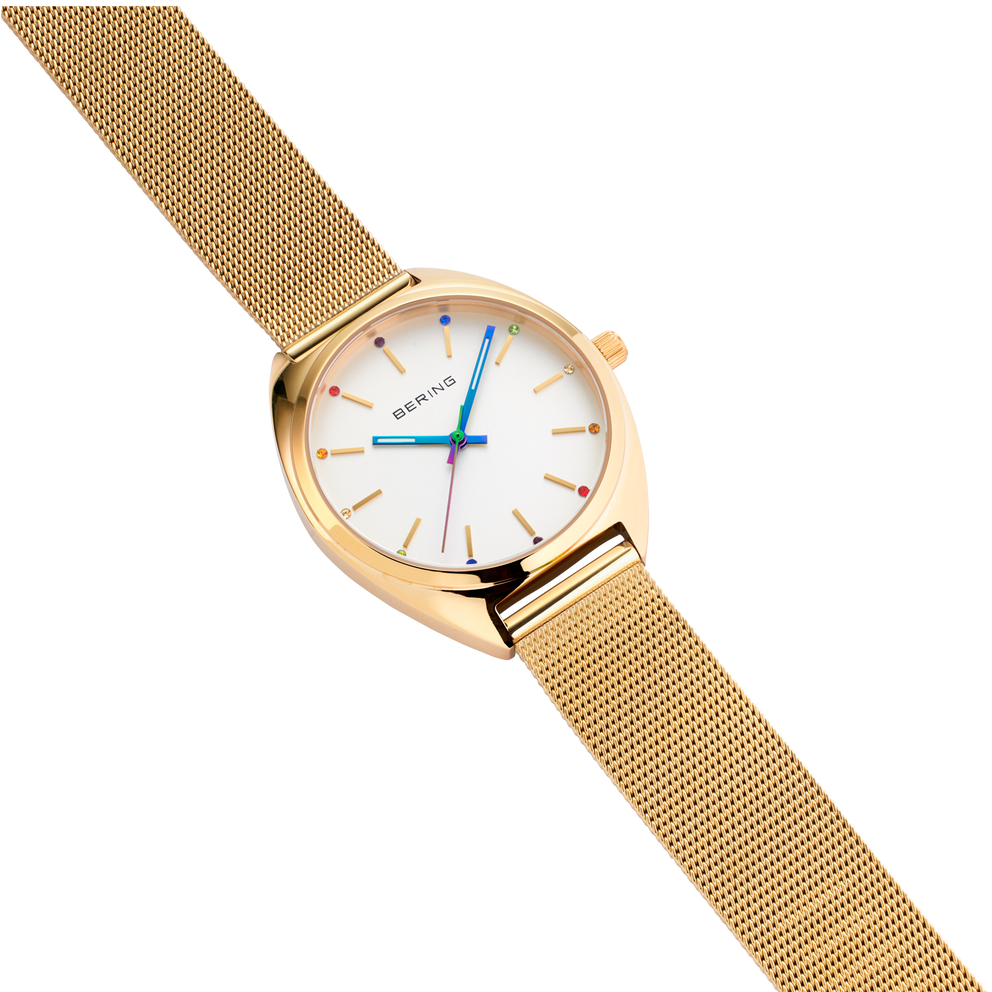 Freedom Mesh 36 mm Watch Gold