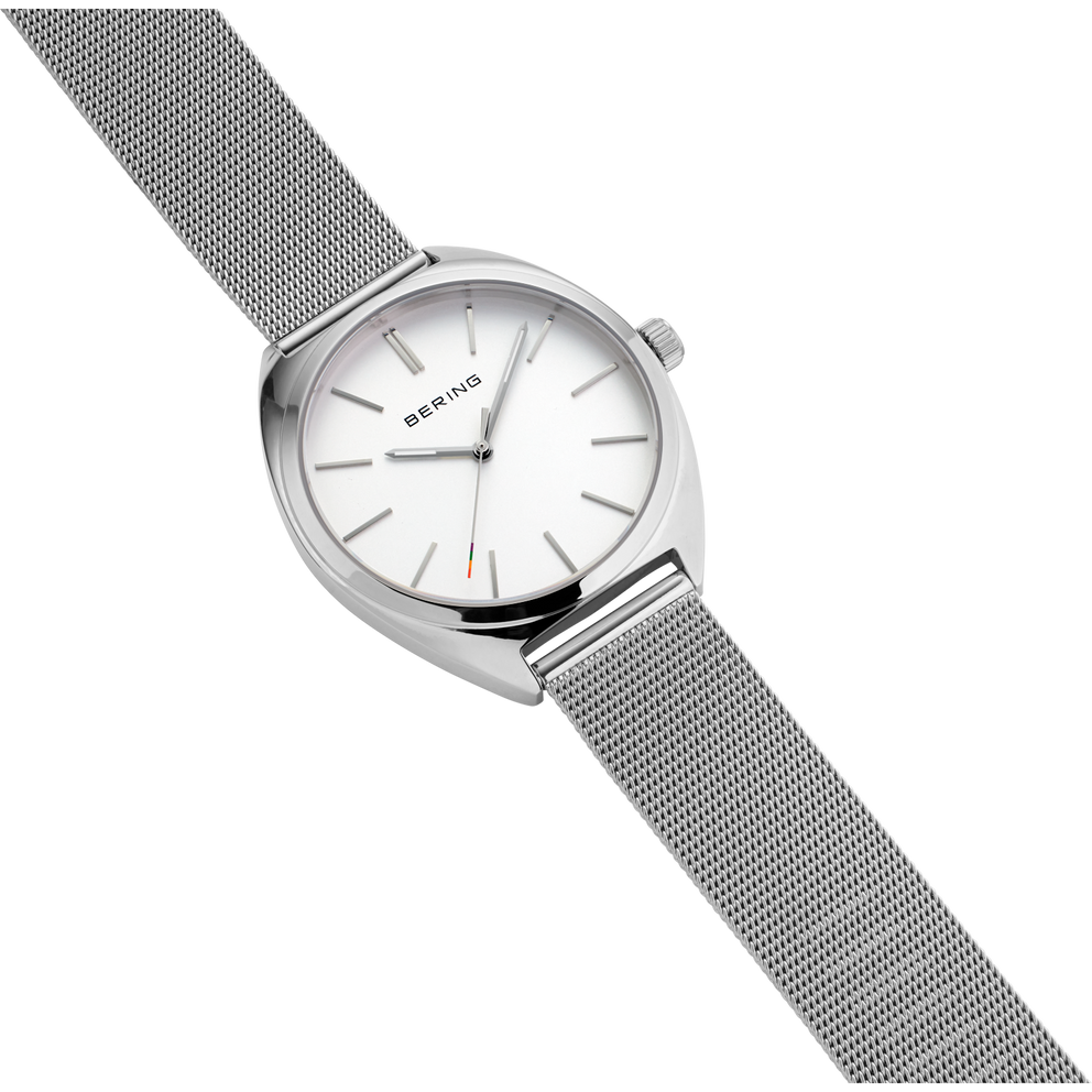 Freedom Mesh Ur 40 mm Sølv