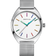 Freedom Mesh-Uhr 40 mm Weiß Silber