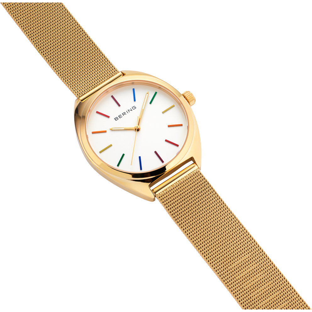 Freedom Mesh-Uhr 40 mm Gold