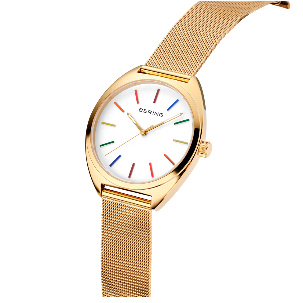 Freedom Mesh-Uhr 40 mm Gold