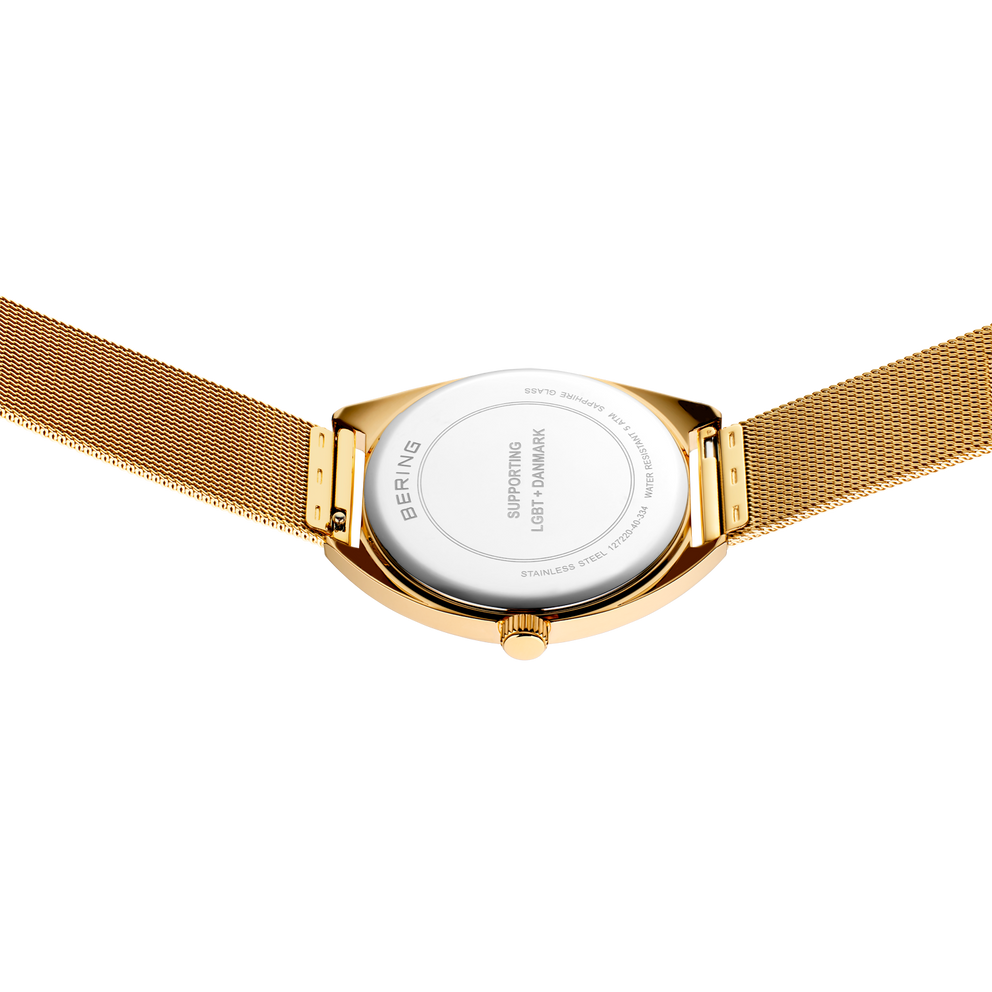 Freedom Mesh-Uhr 40 mm Gold