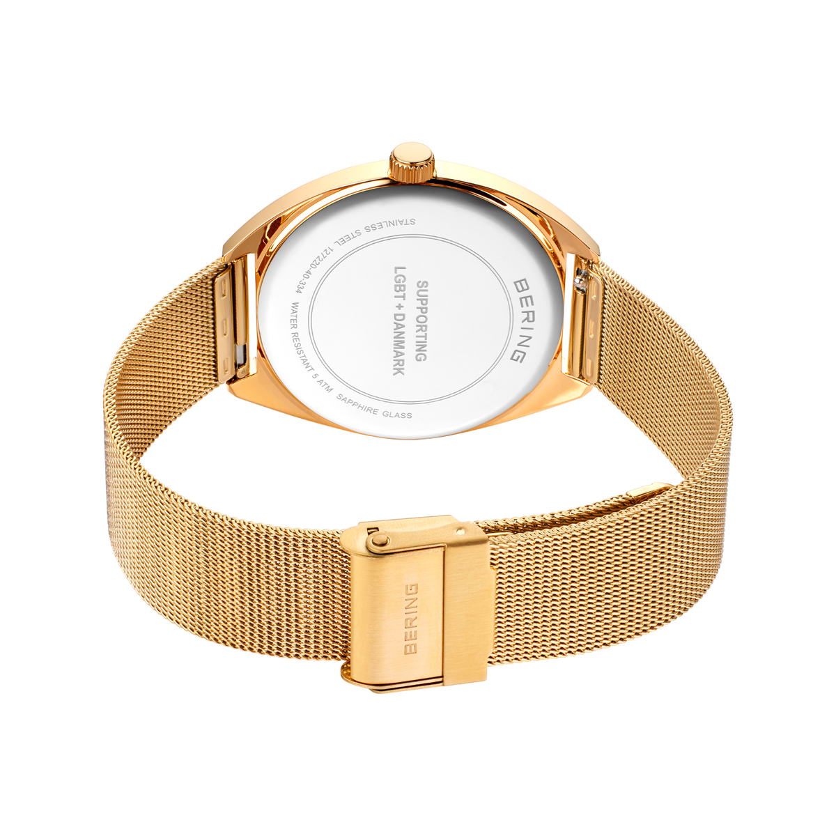 Freedom Mesh-Uhr 40 mm Gold