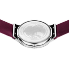 Oval Sunray Mesh Watch Purple