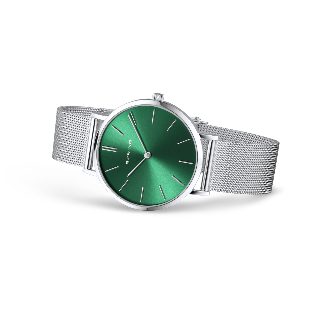 Sunray Mesh 34 mm Watch Green