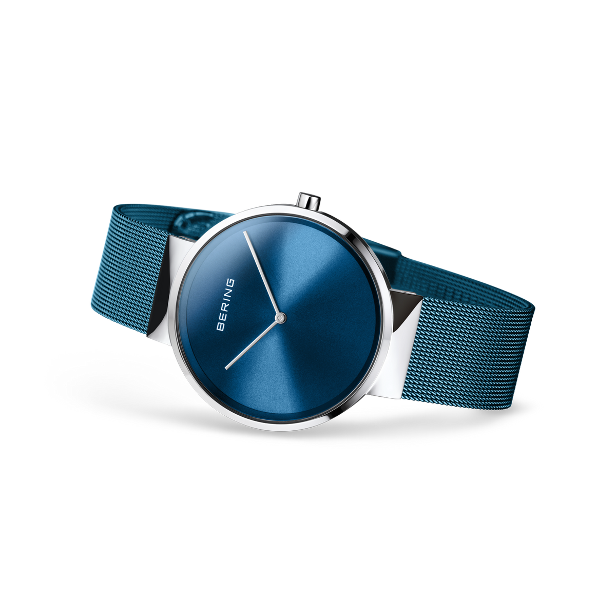 Maxi Sunray Mesh Watch Blue Silver