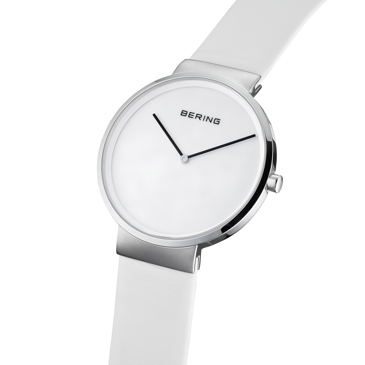 Reloj Maxi minimalista piel blanco