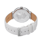 Reloj Maxi minimalista piel blanco