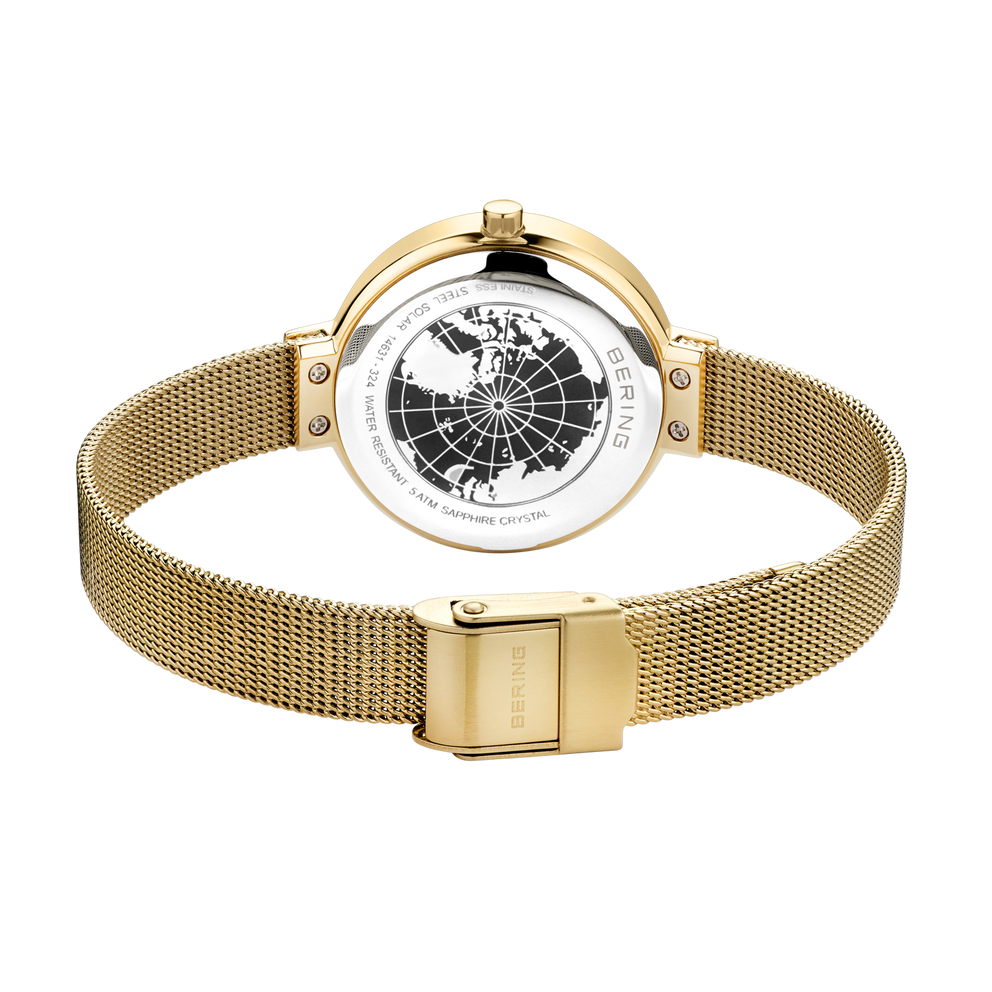 Solar Mesh Watch Bicolor