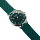Solar datum mesh Horloge groen