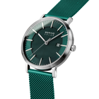 Solar datum mesh Horloge groen