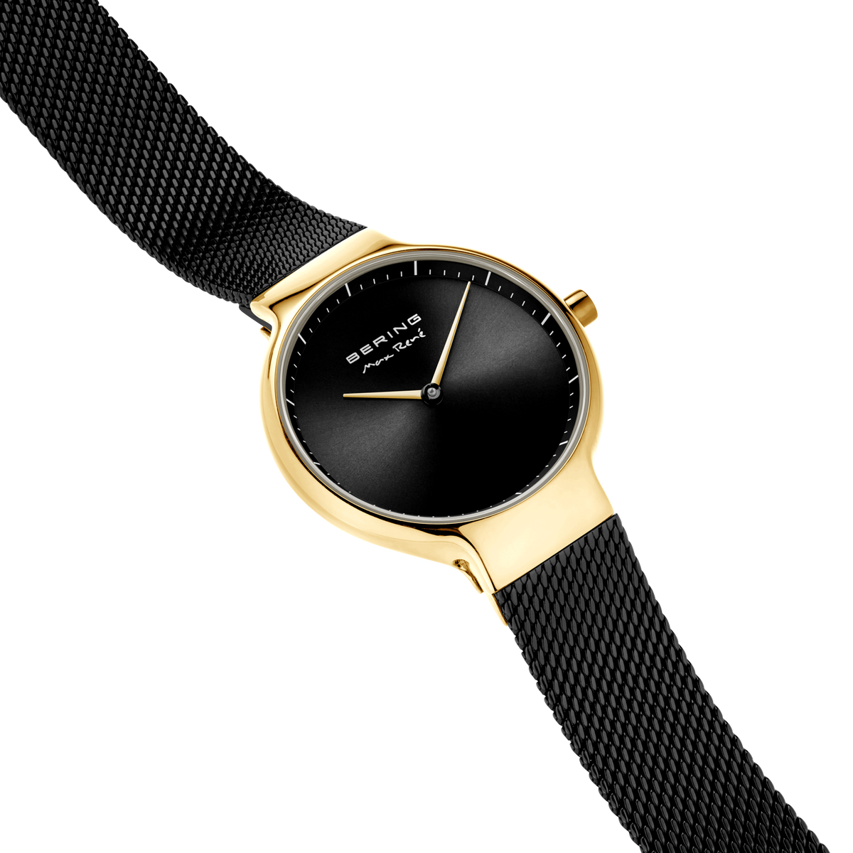 Max René Mini Mesh Ur Sort Guld