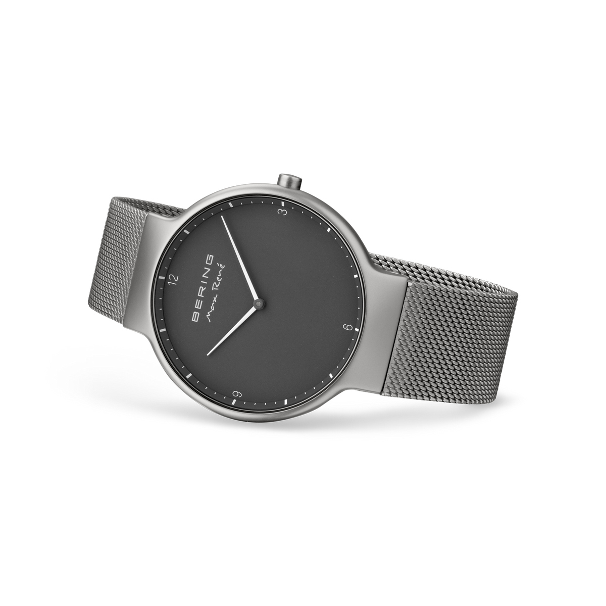 Max René Maxi Mesh-Uhr Grau