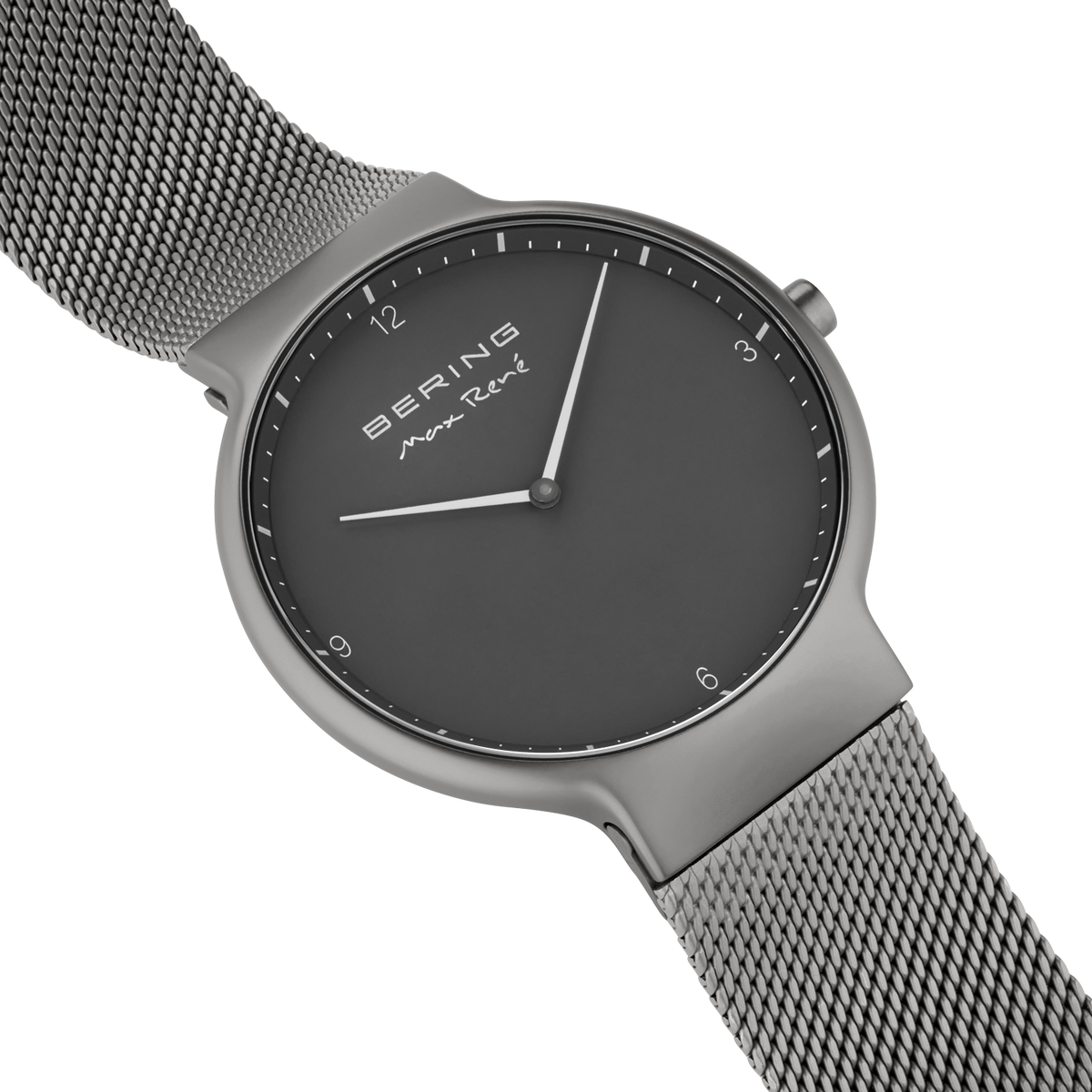 Max René Maxi Mesh-Uhr Grau