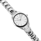 Ultra Slim Sunray Link Watch Silver
