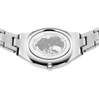 Ultra Slim Sunray Link Watch Silver