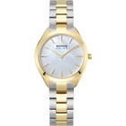 Orologio BERING Solar con cassa e cinturino in acciaio inossidabile bicolore oro e argento