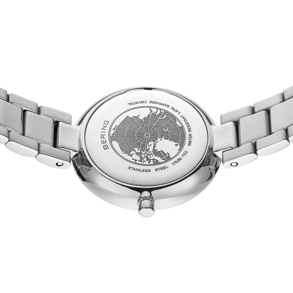Diamond Link Watch Grey