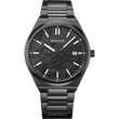 BERING Herrenuhr mit Stahlgehäuse und Gliedband, strukturiertes Zifferblatt, weiße Zeiger, Datumsfenster.