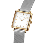 Square Mesh Watch Bicolor