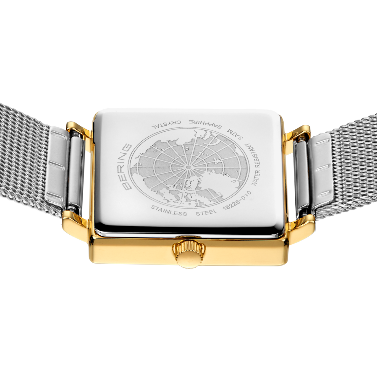 Square Mesh Watch Bicolor