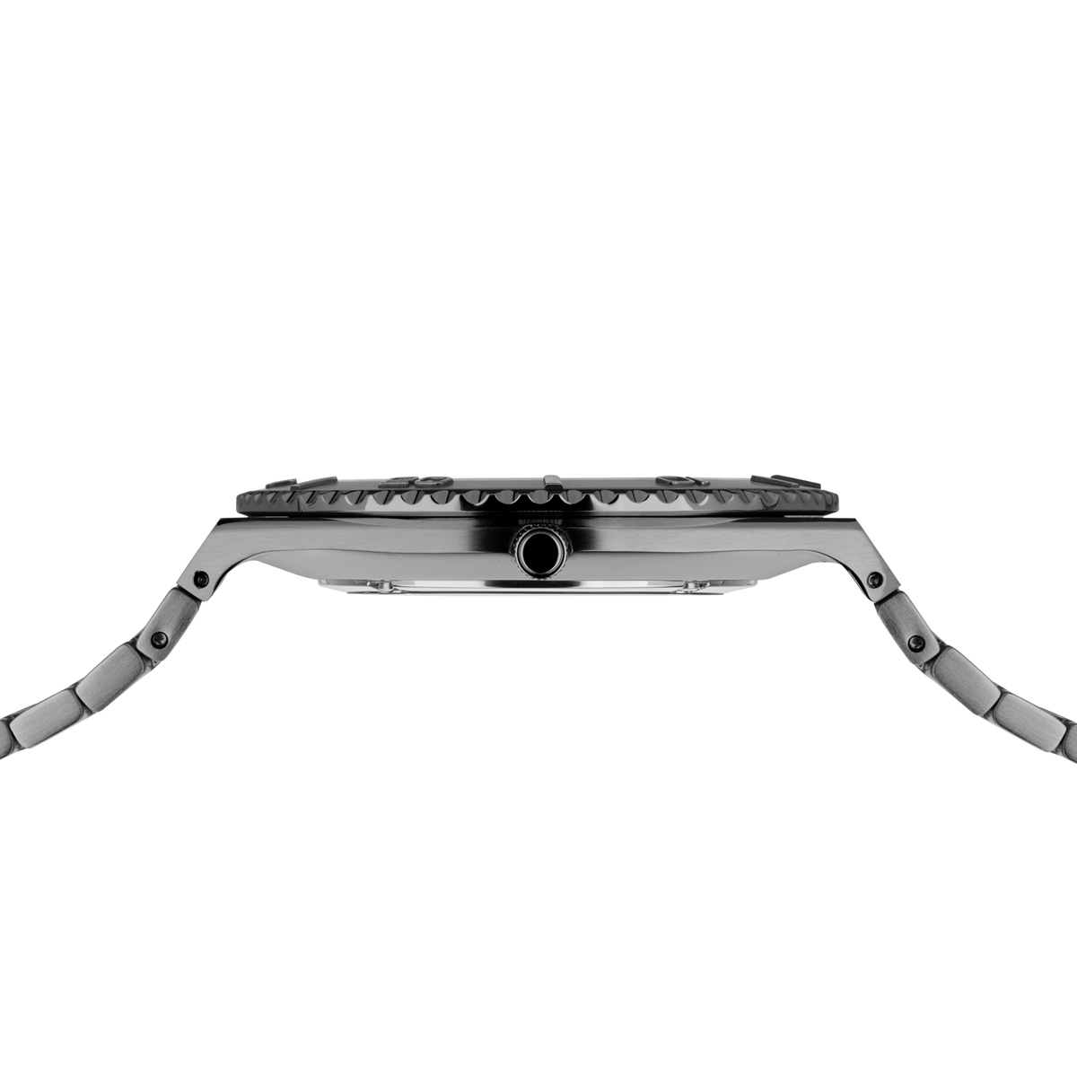 Date Sunray Link Watch Grey