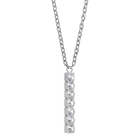 Pave Set Silver