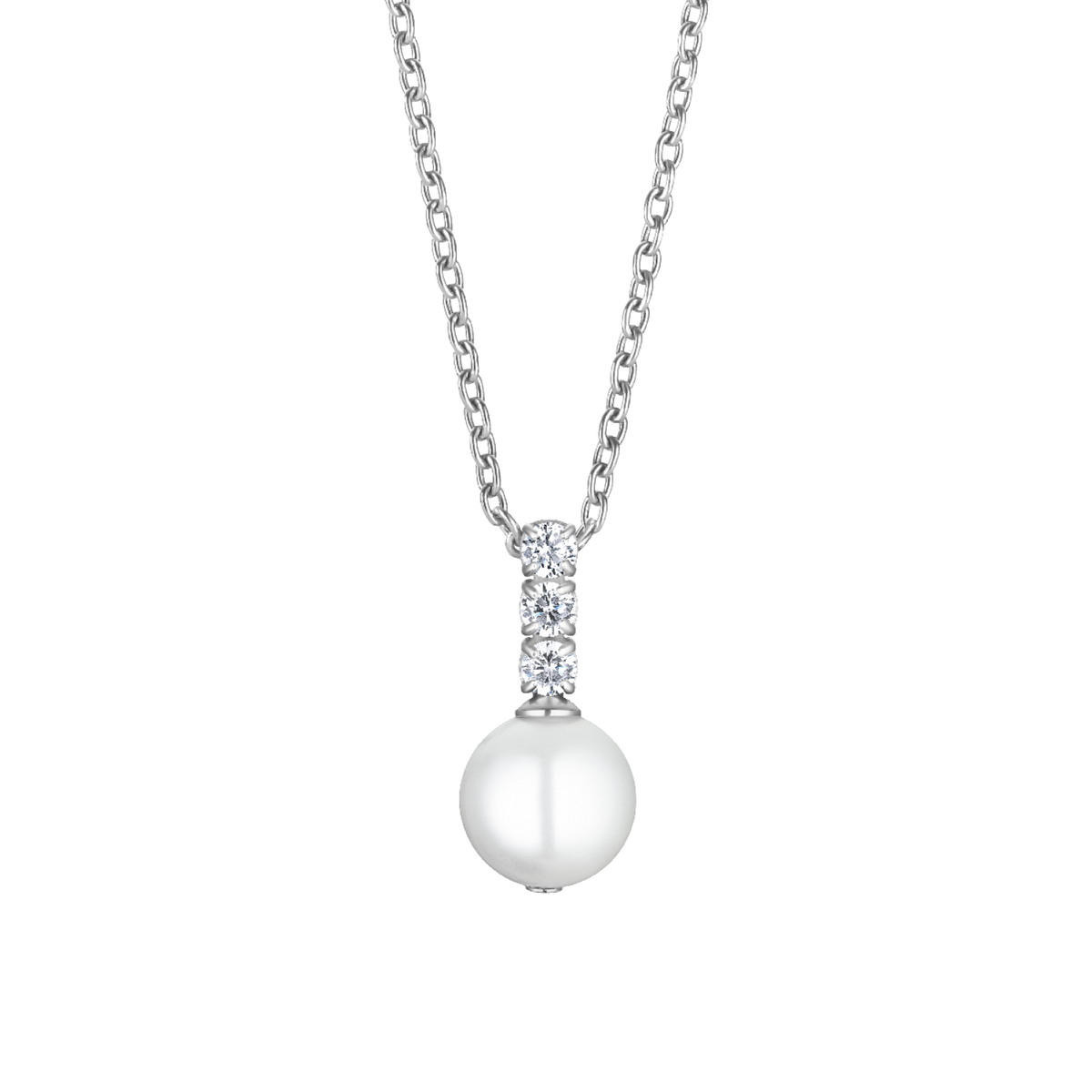 Arctic Pearl Set Silver