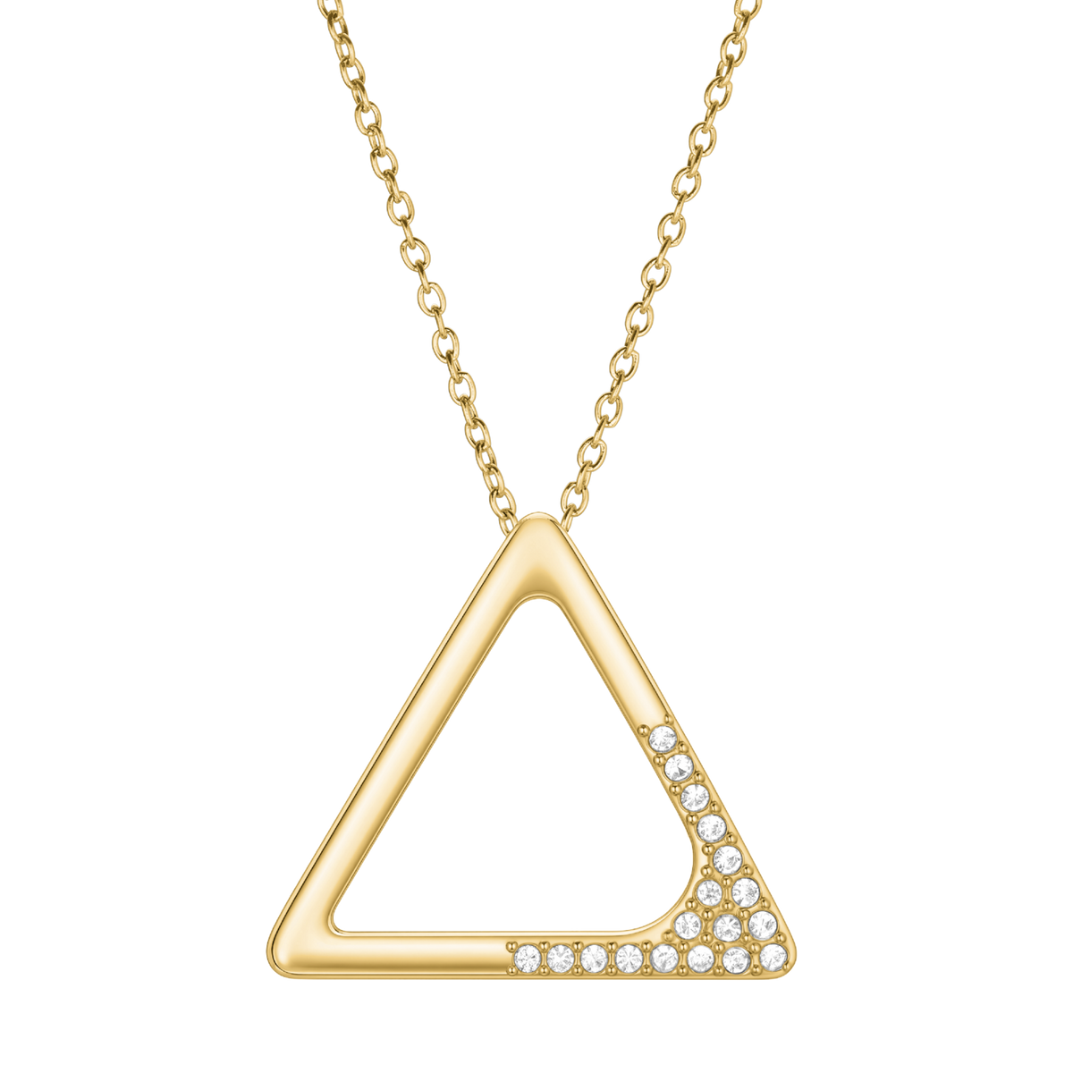 Pavé Iceberg Necklace Gold