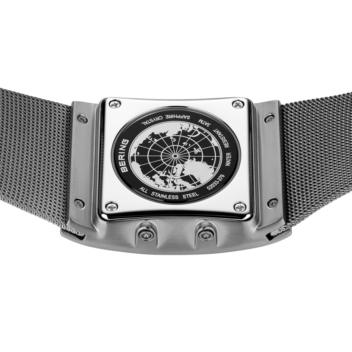 Radio-Controlled Watch with Date Grey