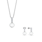 Arctic Pearl Set Silver