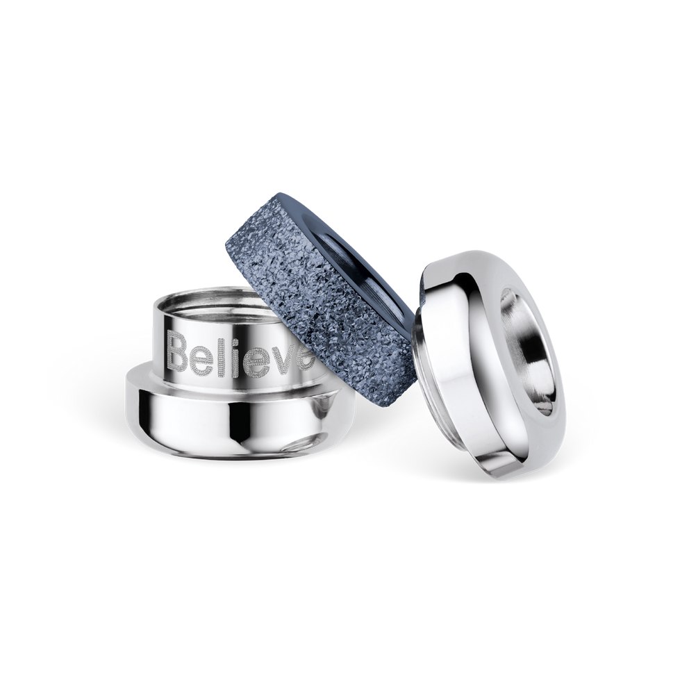 Believe Set silber/blue