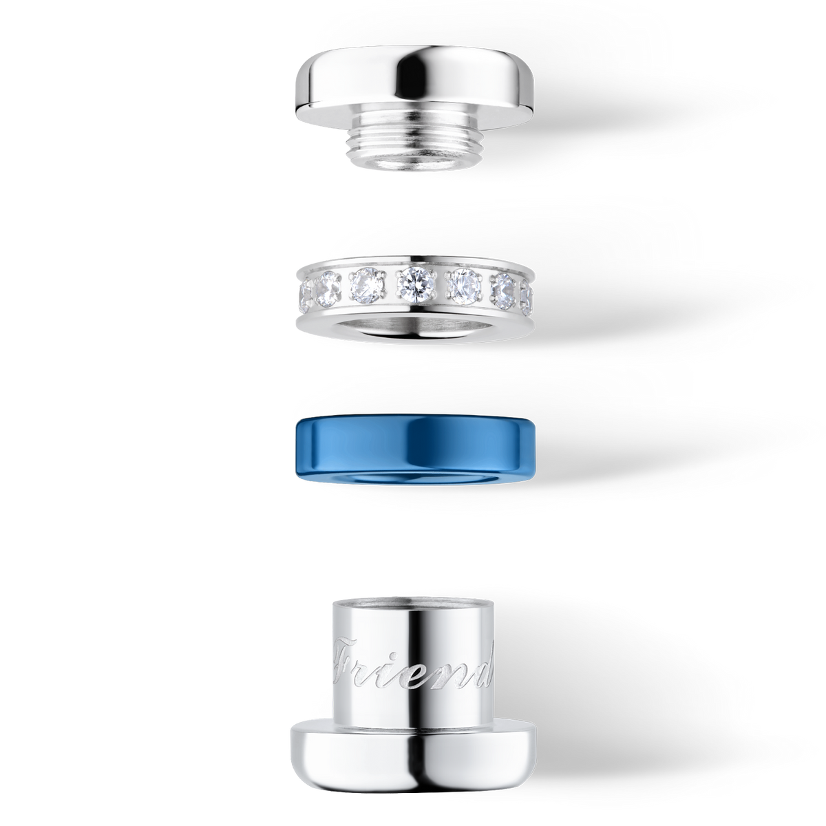 Best Friend Set silver
