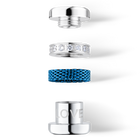 Love silver/blue