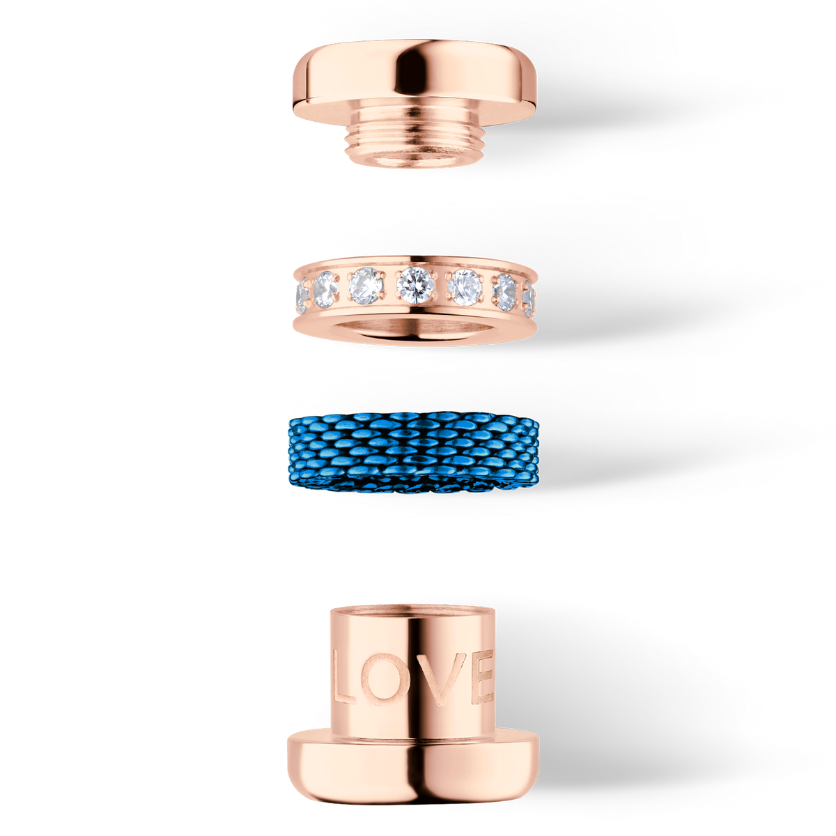 Love rose/blue